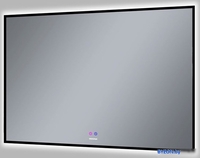 Grossman Зеркало Pragma-норма Black LED 18100802 (с сенсорным выключателем и подогревом) - фото2