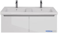 Lemark Тумба под умывальник Buno Mini 125 LM05BM125T (белый глянец) - фото2