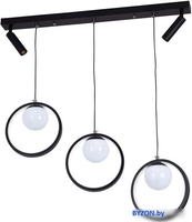 Подвесная люстра LED4U L7103-5 BK - фото