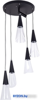 Подвесная люстра LED4U L7106-6 BK - фото