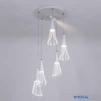 Подвесная люстра LED4U L7106-6 WТ - фото2