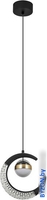 Подвесная люстра LED4U L7112-1 BK - фото