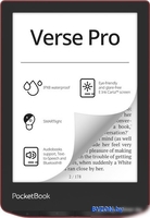 Электронная книга PocketBook A4 634 Verse Pro (страстно-красный) - фото2