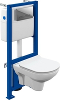 Унитаз подвесной Cersanit City XL CO DPL EO Slim+Link Pro+Estetica A64121 - фото