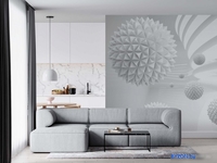 Фотообои ФабрикаФресок 3D Шары светлые 083265 (300x265) - фото2