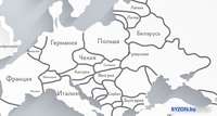Фотообои ФабрикаФресок Детская карта светлая с воздушными шарами 334265 (400x265) - фото2