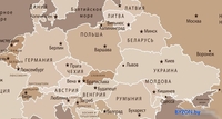 Фотообои ФабрикаФресок Карта с жирафами 324265 (400x265) - фото2