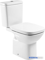 Унитаз напольный Roca Debba 734299700Y+734199100Y+ZRU9302826 - фото
