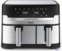 Аэрофритюрница Tefal Dual Easy Fry & Grill EY905D - фото