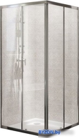 Душевой уголок BelBagno DUE-A-2-80-C-Cr - фото