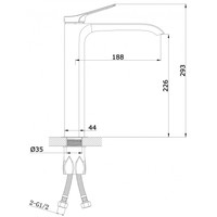 Смеситель Vieir V343512-S - фото2