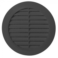 Вентиляционная решетка Awenta Classic T30GR d100 (графитовый) - фото2