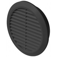 Вентиляционная решетка Awenta Classic T23GR d150 (графитовый) - фото