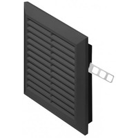 Вентиляционная решетка Awenta Classic T48GR 14x17 (графитовый) - фото