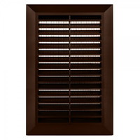 Вентиляционная решетка Awenta Classic T26BR 17x24 (коричневый) - фото2