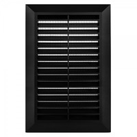 Вентиляционная решетка Awenta Classic T26CZ 17x24 (черный) - фото2