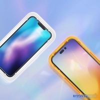 Защитное стекло Spigen Align Master Full Cover для iPhone 14 Pro Max AGL05204 (2 шт) - фото2