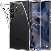 Чехол для телефона Spigen Liquid Crystal для Galaxy S23 Ultra ACS05610 (прозрачный) - фото