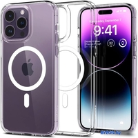 Чехол для телефона Spigen Ultra Hybrid (MagFit) для iPhone 14 Pro ACS04969 (белый) - фото