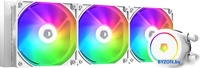 Жидкостное охлаждение для процессора ID-Cooling FrostFlow FX360 ARGB White - фото