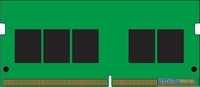 Оперативная память Kingston 16ГБ DDR4 SODIMM 3200 МГц KSM32SES8/16HC - фото