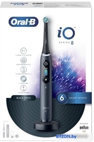 Электрическая зубная щетка Oral-B iO 8n (черный, 2 насадки) - фото2