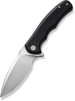 Складной нож Civivi Mini Praxis D2 Steel Satin Handle G10 C18026C-2 (черный) - фото