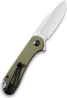 Складной нож Civivi Elementum D2 Steel Satin Finished Handle G10 C907E (зеленый) - фото2