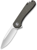 Складной нож Civivi Elementum D2 Steel Satin Finished C907T (темно-зеленый) - фото