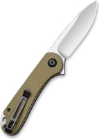 Складной нож Civivi Elementum D2 Steel Satin Finished C907S (оливковый) - фото2