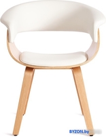 Стул TetChair Vimta дерево/металл/экокожа (белый) - фото2