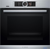 Электрический духовой шкаф Bosch Serie 8 HRG6769S6B - фото