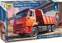 Сборная модель Звезда KAMAZ-65115 самосвал 1:35 3650 - фото