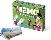 Детская настольная игра Нескучные игры Мемо. Пернатый мир 7952 - фото