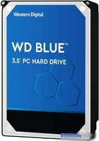 Жесткий диск WD Blue 4TB WD40EZAX - фото
