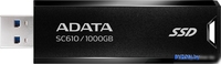 Внешний накопитель ADATA SC610 1000GB SC610-1000G-CBK/RD - фото2