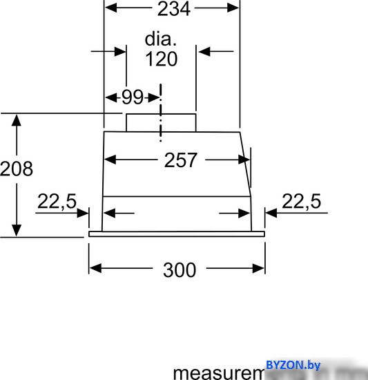 Кухонная вытяжка Bosch Serie 2 DLN52AC70 Кухонная вытяжка Bosch Serie 2 DLN52AC70