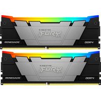 Оперативная память Kingston FURY Renegade RGB 2x16ГБ DDR4 3200 МГц KF432C16RB12AK2/32 - фото