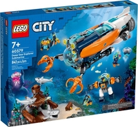 Конструктор LEGO City 60379 Глубоководная исследовательская подводная лодка - фото