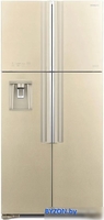 Четырёхдверный холодильник Hitachi R-W660PUC7GBE - фото