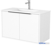 Дабер Тумба под умывальник 018 WeltWasser Deilbach 7517-80 Т18.8W.0.5Б (белый древесный/ручка белая) - фото