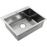 Кухонная мойка ARFEKA Eco AR 600*500 Satin Decor - фото2