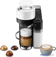 Капсульная кофеварка DeLonghi Vertuo Lattissima ENV300.W - фото2