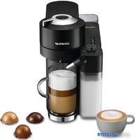 Капсульная кофеварка DeLonghi Vertuo Lattissima ENV300.B - фото2, картинка2 Капсульная кофеварка DeLonghi Vertuo Lattissima ENV300.B - фото2