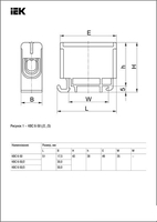 Клемма IEK YZN12-050-K03 - фото2