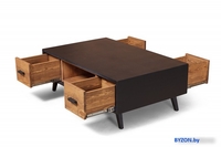 Журнальный столик Kommodum 400x1100x700 ERICK-TBR4T+1N - фото2
