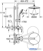 Душевая система Grohe Euphoria System 260 27473002 - фото2