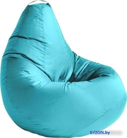 Кресло-мешок Kreslomeshki Груша XXL G-130x90-B (бирюзовый) - фото