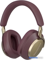 Наушники Bowers & Wilkins PX8 (бордовый/золотистый) - фото