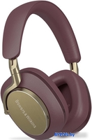 Наушники Bowers & Wilkins PX8 (бордовый/золотистый) - фото2